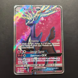 2018 Xerneas GX 126/131-Sun Moon Forbidden Light Full Art Ultra-Pokemon TCG-NM - Image 1