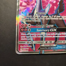 2018 Xerneas GX 126/131-Sun Moon Forbidden Light Full Art Ultra-Pokemon TCG-NM - Image 4