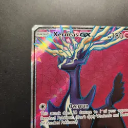 2018 Xerneas GX 126/131-Sun Moon Forbidden Light Full Art Ultra-Pokemon TCG-NM - Image 5