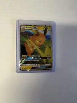 Pokemon TCG Raichu GX 20/68 Hidden Fates Ultra Rare Holo NM - Image 3