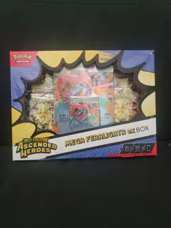 Pokemon TCG Mega Evolution Ascended Heroes Mega Feraligator EX Box Sealed New - Image 1