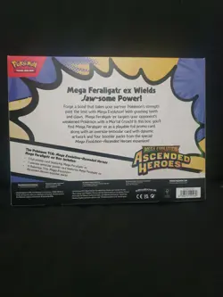 Pokemon TCG Mega Evolution Ascended Heroes Mega Feraligator EX Box Sealed New - Image 2