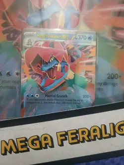 Pokemon TCG Mega Evolution Ascended Heroes Mega Feraligator EX Box Sealed New - Image 4