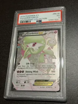 Pokemon TCG M Gardevoir EX Radiant Collection PSA 5 Full Art - Image 1