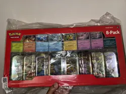 Pokemon TCG: Prismatic Evolutions Costco 8-Pack Mini Tins - New & Sealed - Image 1