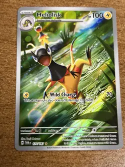Heliolisk 177/167 Sv06: Twilight Masquerade Holo NM-M Unplayed Pokemon Hoxs - Image 1