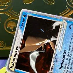 Pokemon Kabutops EX 97/100 EX Sandstorm Vintage Holo Rare LP + - Image 3