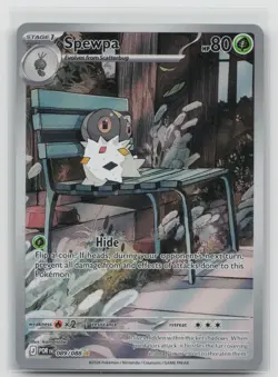 Spewpa 089/088 Holo Illustration Rare Perfect Order Pokemon Near Mint - Image 1
