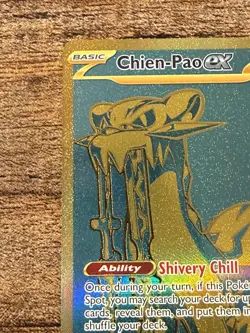 Pokemon - Chien-Pao ex - 242/091 - Paldean Fates - Holo - NM PackFresh - Image 2