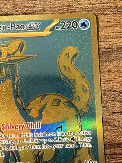 Pokemon - Chien-Pao ex - 242/091 - Paldean Fates - Holo - NM PackFresh - Image 3