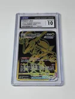 CGC 10 Rayquaza VMAX TG29/TG30 Silver Tempest Trainer Gallery Pokemon 2022 - Image 1
