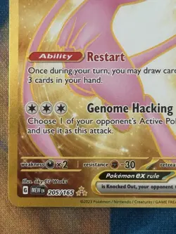 Mew Hyper Rare Pokemon Scarlet & Violet 151 205/165 (NM) - Image 3