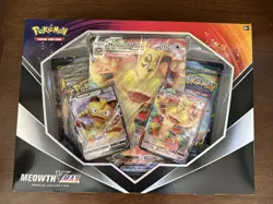 Pokemon TCG MEOWTH VMAX Special Collection Factory Sealed Box (5 PACKS PER BOX) - Image 1
