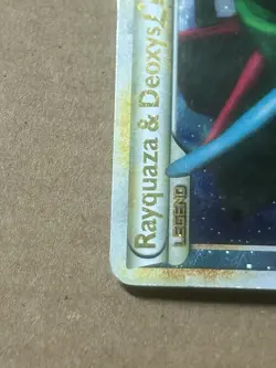 Pokemon Rayquaza & Deoxys Legend 89/90 Undaunted Holo Ultra Rare TAG TEAM - Image 4
