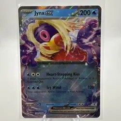 Holo Jynx ex - 124/165 Double Rare Scarlet & Violet 151 Pokemon TCG - Image 1