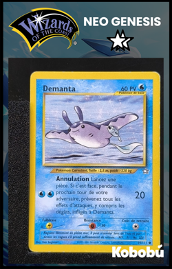 Carte Pokemon Demanta 64/111 Unlimited Ed 2 Neo Genesis Wizards 8 - Image 1