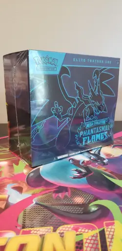 Pokemon TCG Phantasmal Flames Elite Trainer Box ETB - Sealed - Image 1