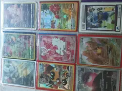 Pokemon/Yugioh! binder with 450+ rare cards, V maxes, V stars, Vs and full arts. - Image 1