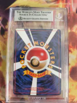 Pokemon Card Japanese Lt Surge's Raichu Gym Challenge Holo 1998 BGS Beckett 8 - Image 5
