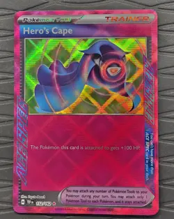 Hero's Cape 152/162 ACE SPEC Temporal Forces Pokemon Card - Image 1