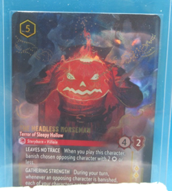 ENCHANTED 232/204 Disney Lorcana Card The Headless Horseman Terror Sleepy Hollow - Image 2
