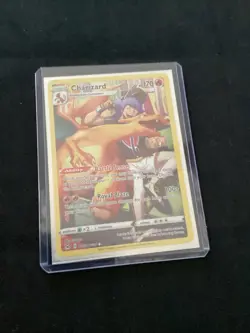 Pokemon TCG Charizard Full Art Rare Card Lost Origin, TG03/TG30 - Image 1