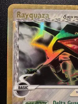Rayquaza 13/113 EX Delta Species Pokemon Card Reverse Holo Foil Rare LP - Image 3