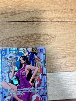 Boa Hancock OP07-051 Comic Parallel Manga Alt Art ONE PIECE Card USED Japan - Image 3