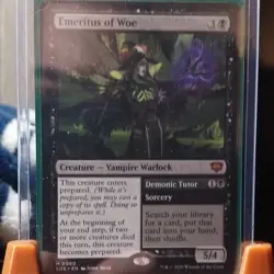 Emeritus of Woe-Secrets of Strixhaven-Black Creature Magic: The Gathering Card - Image 1