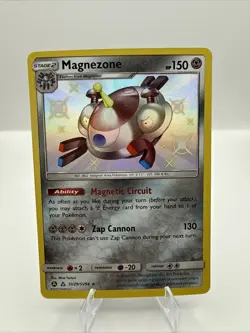 Pokemon TCG Magnezone SV29/SV94 Hidden Fates Shiny Vault Holo Rare Card - Image 1