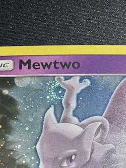 SWIRL Pokemon Mewtwo SM77 Promo Holo Card - Image 2