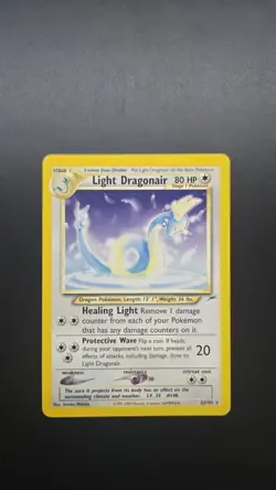 Light Dragonair 22/105 Neo Destiny Regular Pokemon Card - Ungraded - Image 1