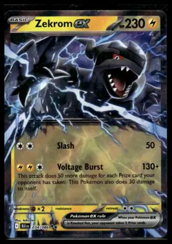 Zekrom ex (Black Bolt Stamped) Holofoil Double Rare Miscellaneous Cards & Produc - Image 1
