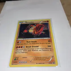 GROUDON Black Star Promo COSMOS HOLO Foil Rare XY Set Card #XY52 LP - Image 2