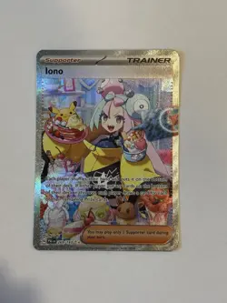 Pokemon TCG Paldea Evolved Trainer Card Iono, Mint Holo, 269/193 - Image 3