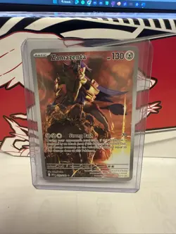 Pokemon TCG Zamazenta Destined Rivals 201/182 Illustration Rare Card - Image 1