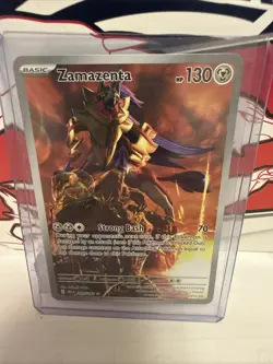 Pokemon TCG Zamazenta Destined Rivals 201/182 Illustration Rare Card - Image 2