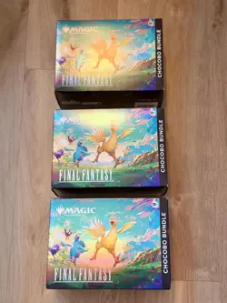 Magic The Gathering: Final Fantasy Chocobo Bundle ( x3 bundles ) - Trusted ✅ - Image 1