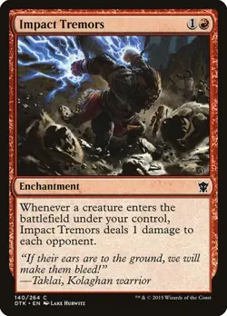 Impact Tremors Dragons of Tarkir LP MTG - Image 1