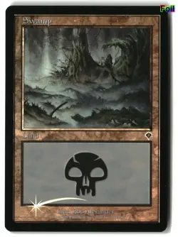 MTG Swamp [INV - 340] LP Foil 2-55 - Image 1