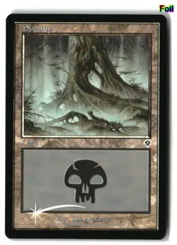 MTG Swamp [INV - 341] LP Foil 2-55 - Image 1