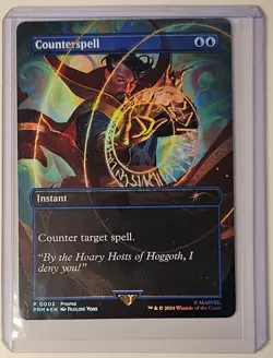 Magic: The Gathering MTG | Marvel - Doctor Strange Counterspell - NYCC 2024 FOIL - Image 1