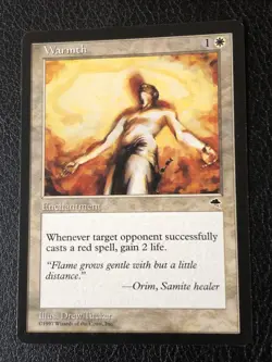 Warmth X1 Tempest NM Condition See Front/back Pics MTG - Image 1