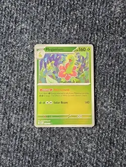 Pokemon TCG Meganium 10/132 Mega Evolution ME1 Reverse Holo - Image 1