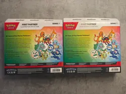 Pokemon TCG First Partner Illustration Collection Box Series 1 (LOT OF 2) SEALED - Image 4