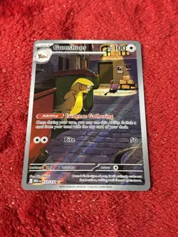 2025 Pokemon Gunshoos Illustration Rare 153/132 Mega Evolution Holo Near Mint - Image 5