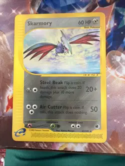 Skarmory 63/165 Rare Expedition Base Set Pokemon NM - Image 1