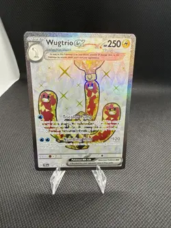 Wugtrio EX Tera 190/162 Full Art NM/M Temporal Forces 2024 Pokemon Card 🔥🔥🔥 - Image 1