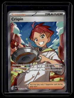 2024 Scarlet & Violet Series - Stellar Crown Crispin Ultra Rare #164/142 - Image 1
