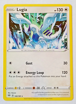 Pokemon TCG: Lugia Darkness Ablaze #140/189 Near Mint (NM) - Image 1